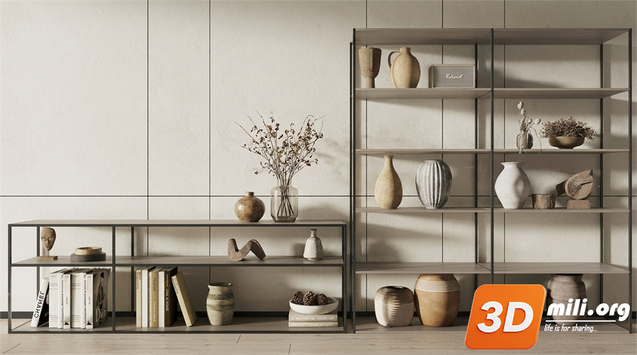 Decorative cabinet Skp Files